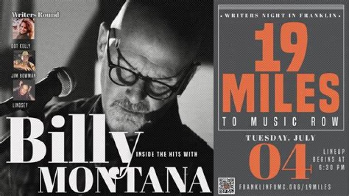 Billy Montana Biography, Age, Height, Wife, Net Worth, Family