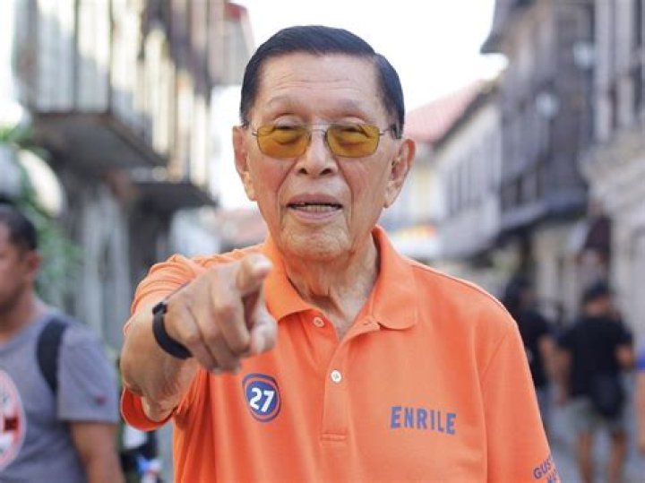 Juan Ponce Enrile Biography, Age, Height, Wife, Net Worth and Family