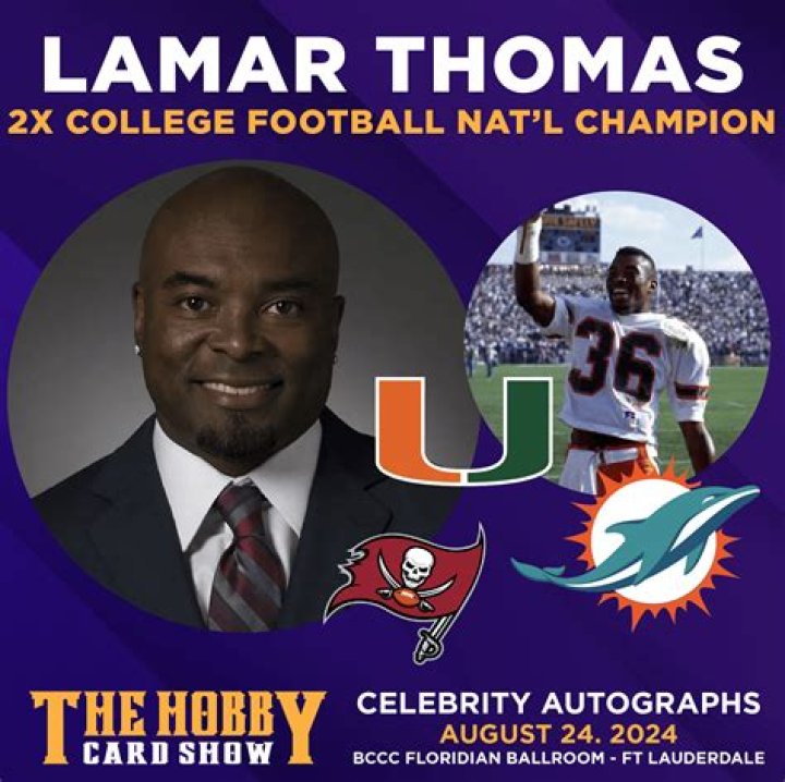 Lamar Thomas Biography, Age, Height, Wife, Net Worth, Family