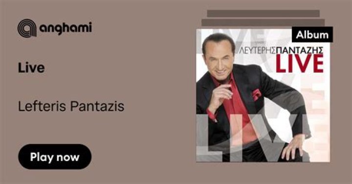 Lefteris Pantazis Biography, Age, Height, Wife, Net Worth, Family