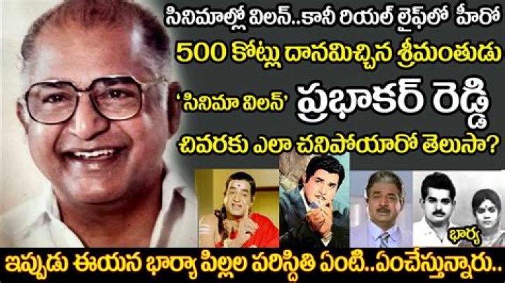 M. Prabhakar Reddy Biography, Age, Height, Wife, Net Worth and Family